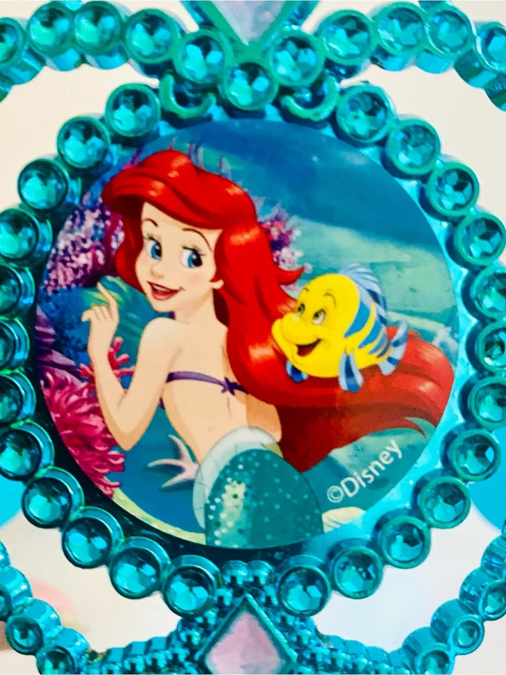 Disney Ariel Turquoise/Red Girls’ Costume Tiara